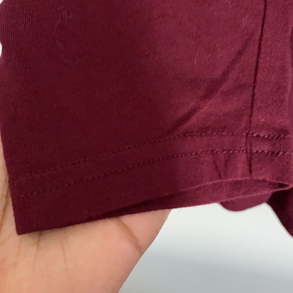 Polo Hoodie Lightweight | Burgunde Small USED | - Picture 3 of 5